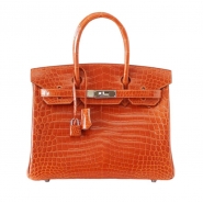 Сумка Hermes Birkin 30 в крокодиловой коже Niloticus 